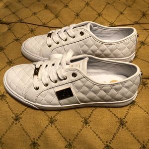 G by Guess. White Sneakers. Size 9. Never Worn